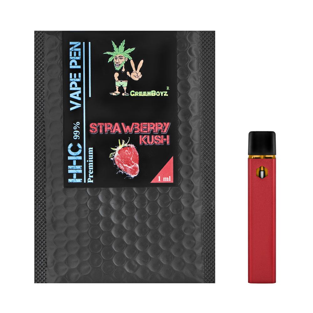 HHC HHCp Vape Pen Strawberry Kush Disposable 99 1ml