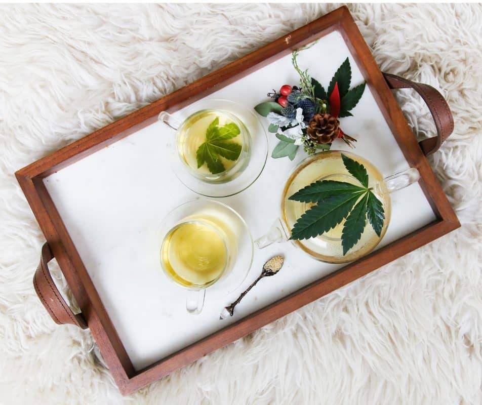 cannabis kief tea