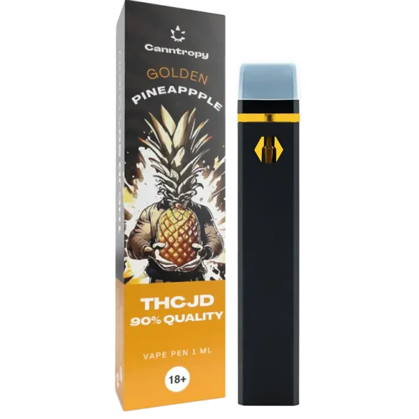 Canntropy golden pineapple THCJD vape pen 1 ml