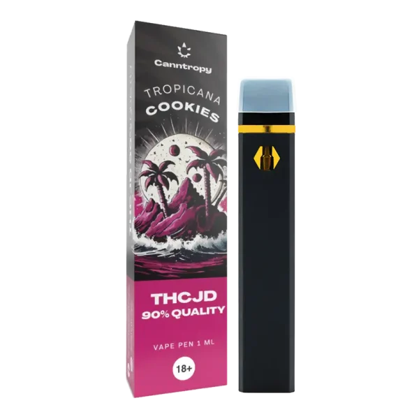 canntropy thcjd tropicana cookies vape pen 1ml