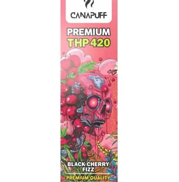 CanaPuff Black Cherry Fizz 79% THP420 Vape Pen