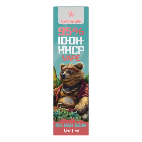 CanaPuff 95% 10-OH-HHCP Big Bad Bear Vape Pen