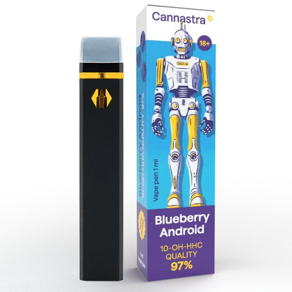 Cannastra Blueberry Android 97% 10-OH-HHC Vape Pen