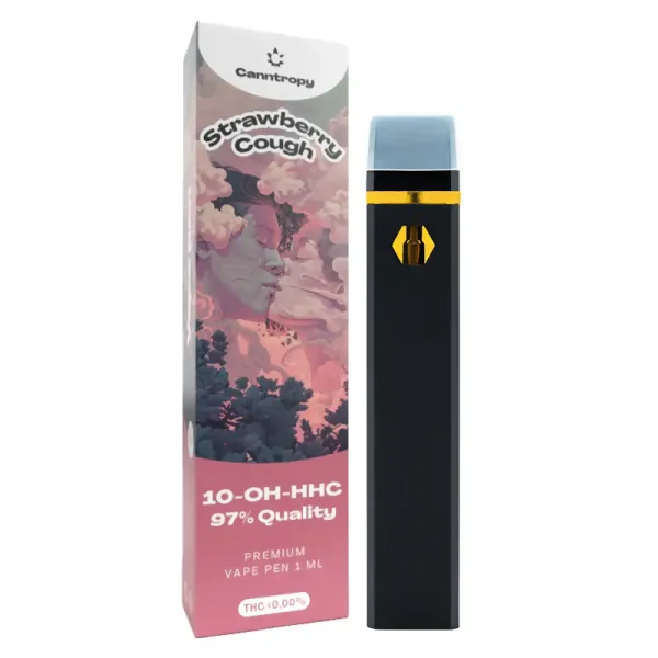 Canntropy Strawberry Cough 97% 10-OH-HHC Vape Pen