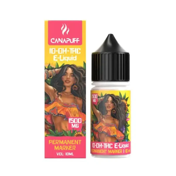 canapuff e-liquid permanent marker 1500mg 10ml 10-OH-THC