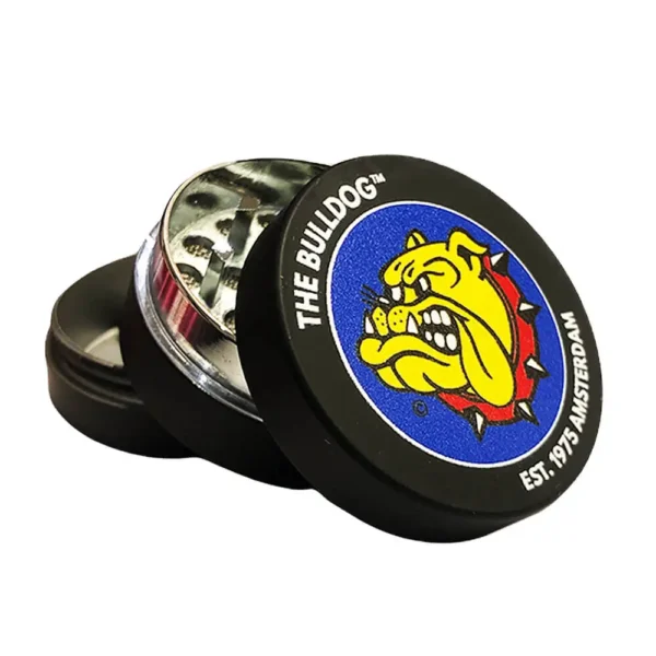 The Bulldog Original Amsterdam Μαύρο Μεταλλικό Grinder