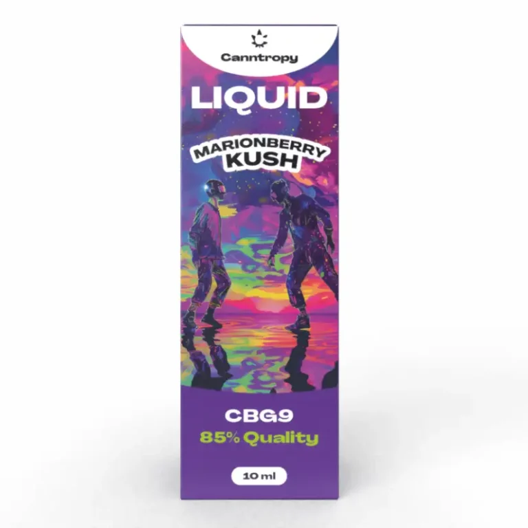 canntropy cbg9 marionberry kush eliquid