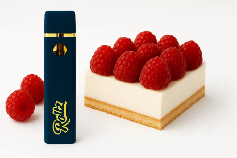 Raspberry Cream Hi Terpenes Resin vape pen