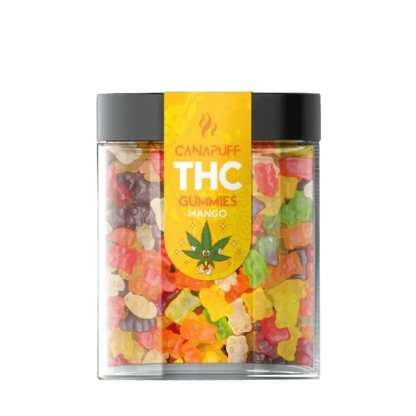 CanaPuff THC+ Gummies Mango