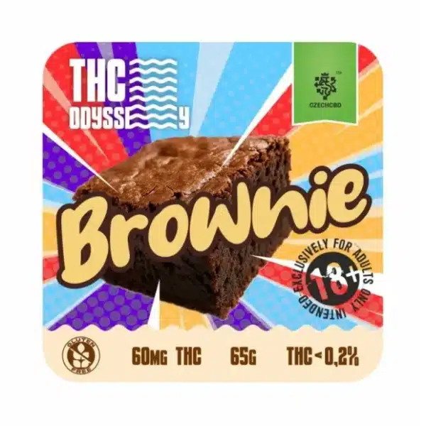 thc odyssey brownie edible