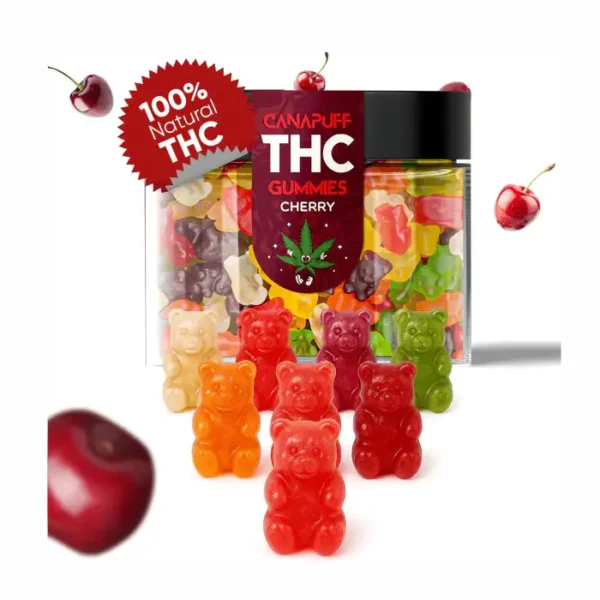 Canapuff THC Gummies Cherry 0