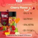 CanaPuff THC+ Gummies Cherry - Image 2