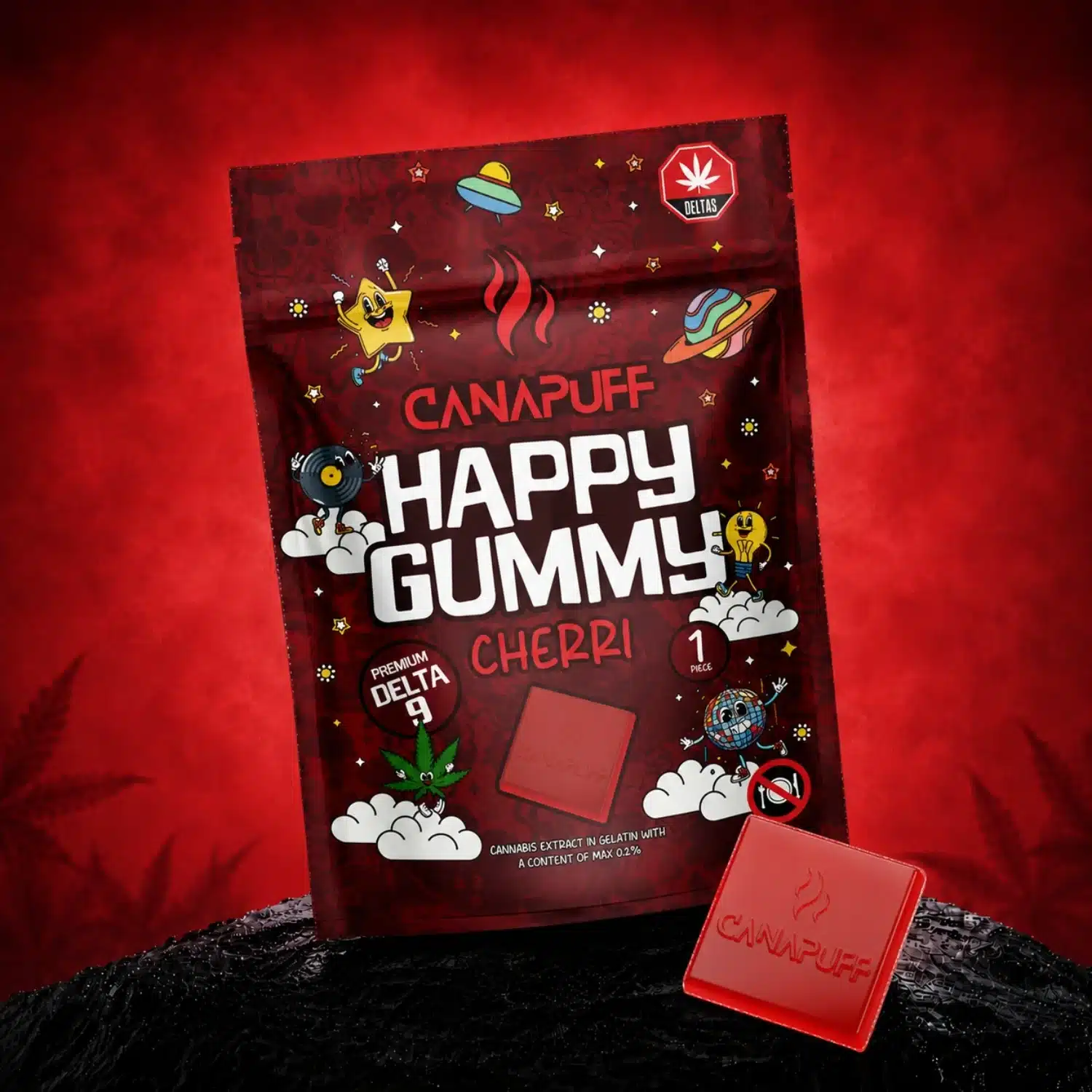 Delta 9 Gummy Cherry