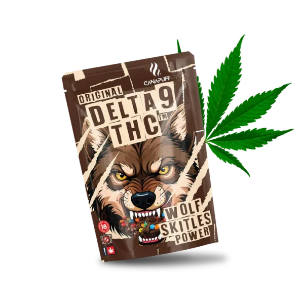 Canapuff wolf skitles power THC brownie