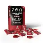 zen cbd thc+ gummies cherry 200mg
