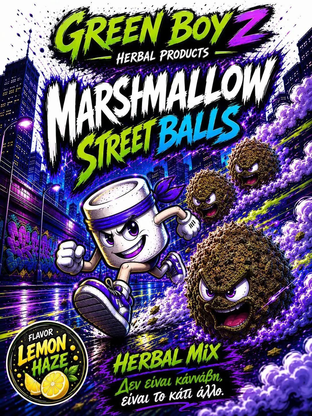 herbal mix street balls lemon haze 1
